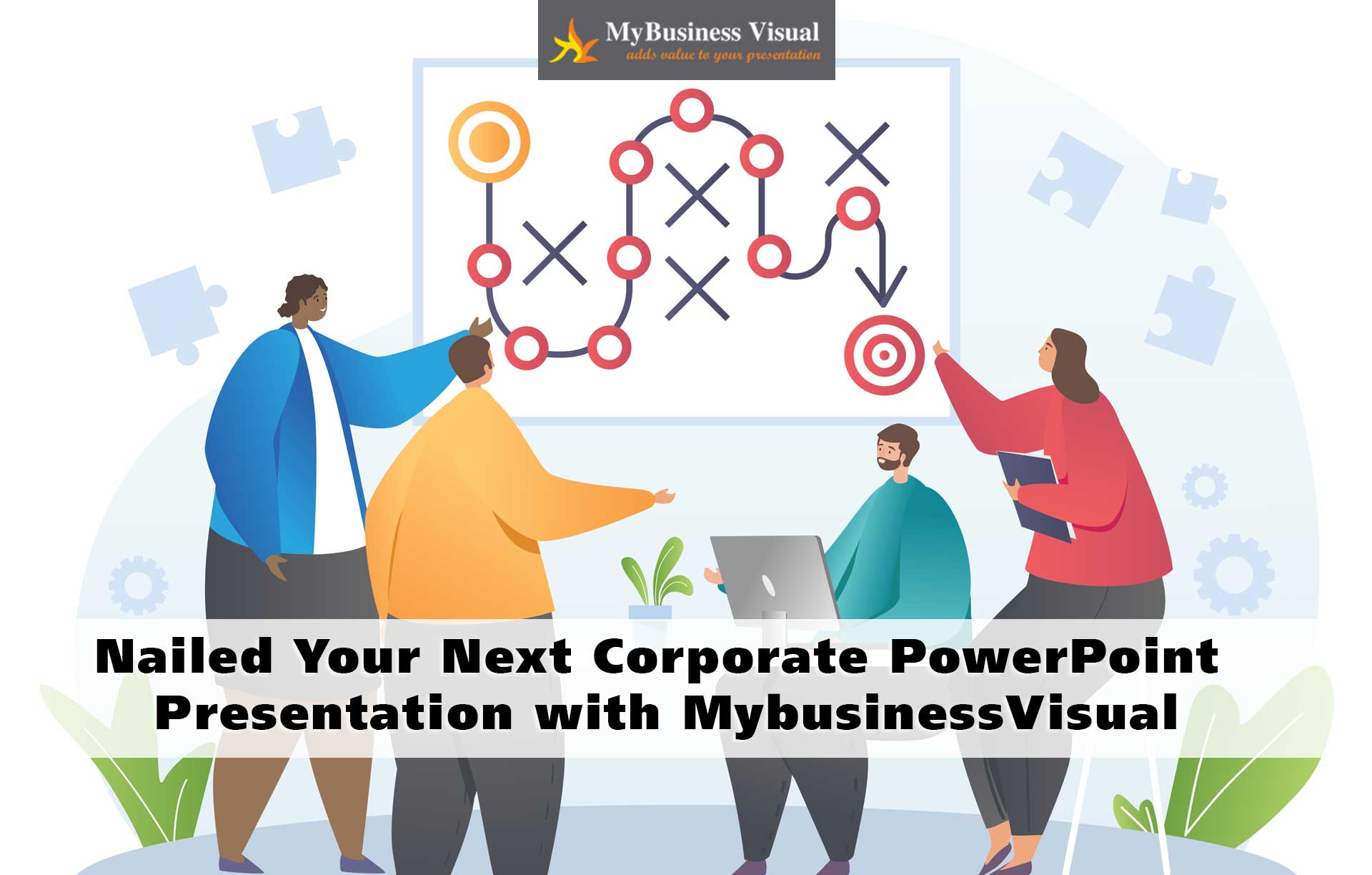 Nailed your next Corporate PowerPoint presentation with MybusinessVisual